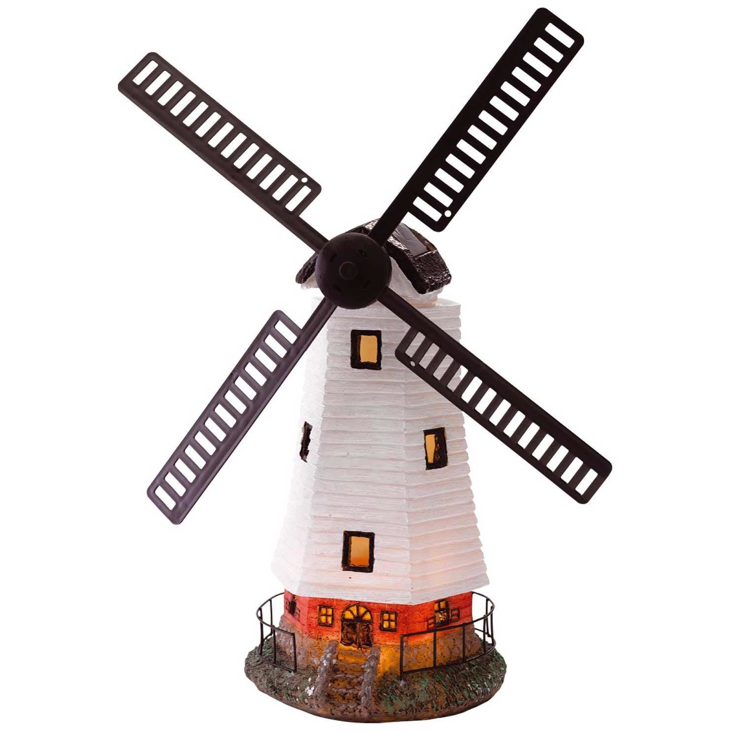 Traditional Windmill Super Bright Ornament Solar Powered Light Garden Decoration eBay
