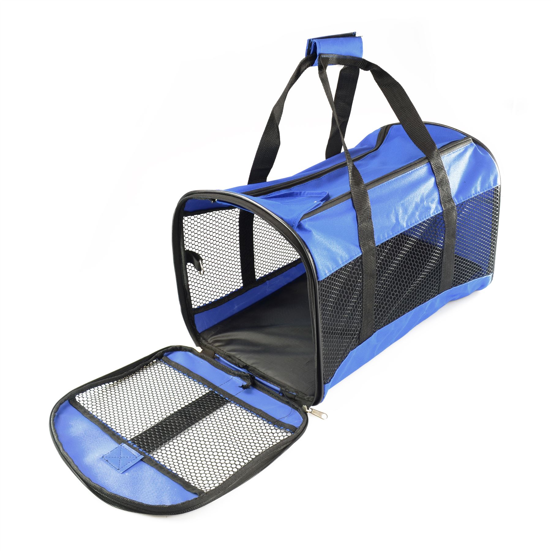 Dog Cat Pet Puppy Fabric Portable Carrier Folding Crate Travel Kennel