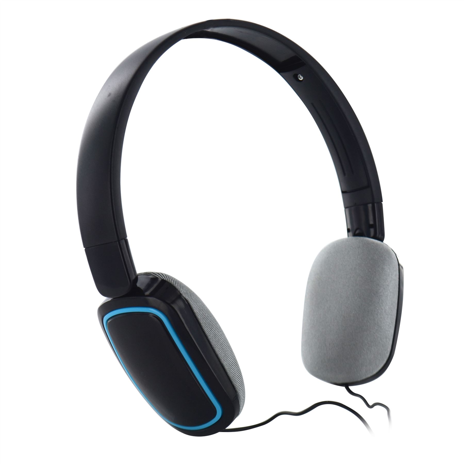 New Adjustable Slimline Stereo Headphones Portable Headset Over Ear