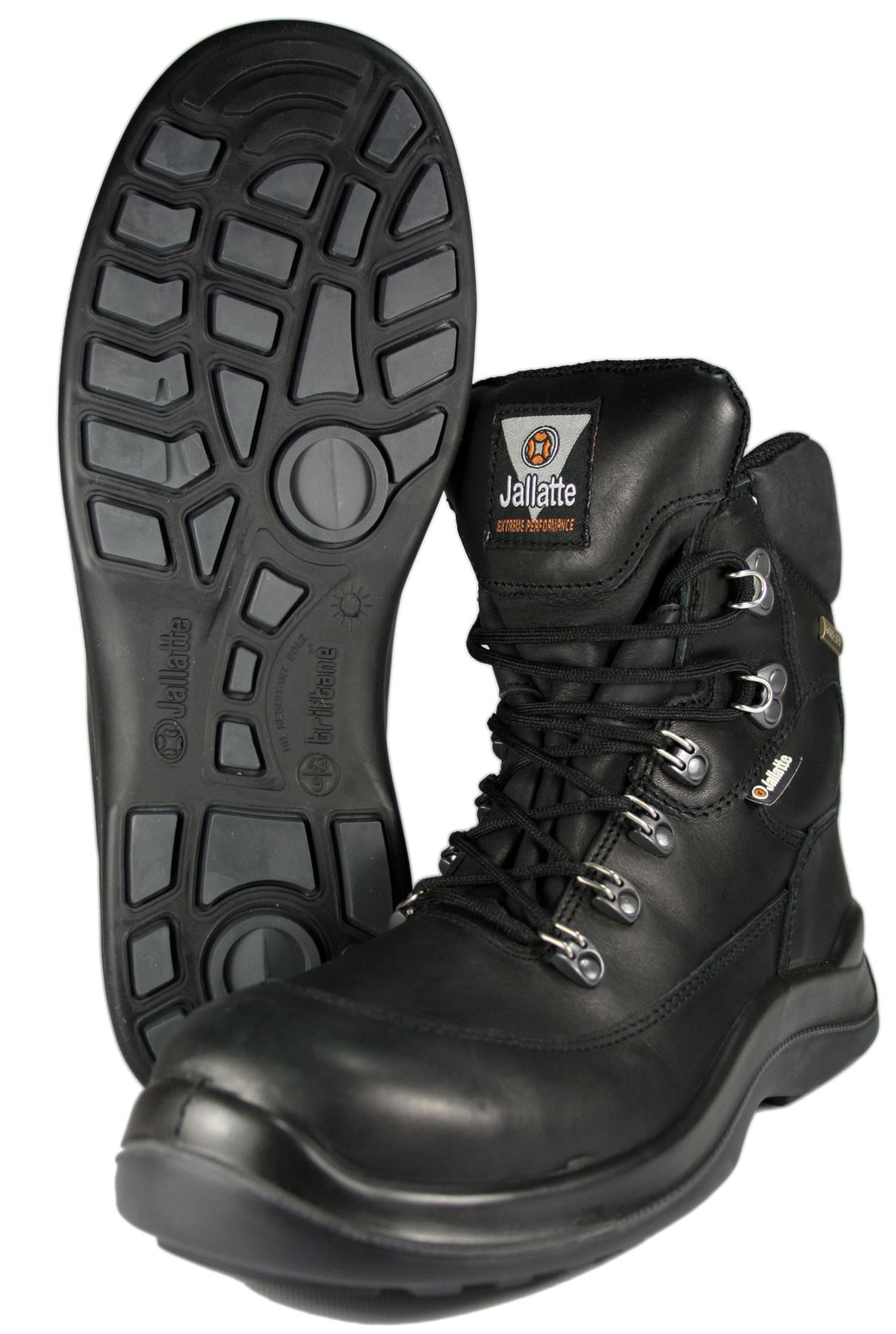 Jallatte Jalleau S3 Safety black Leather Goretex toe cap steel midsole