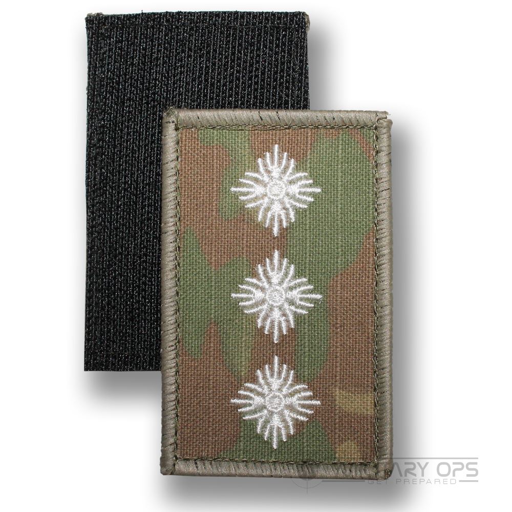 BRITISH MTP MULTICAM CAPTAIN CPT UBACS VELCRO RANK PATCH SLIDE eBay