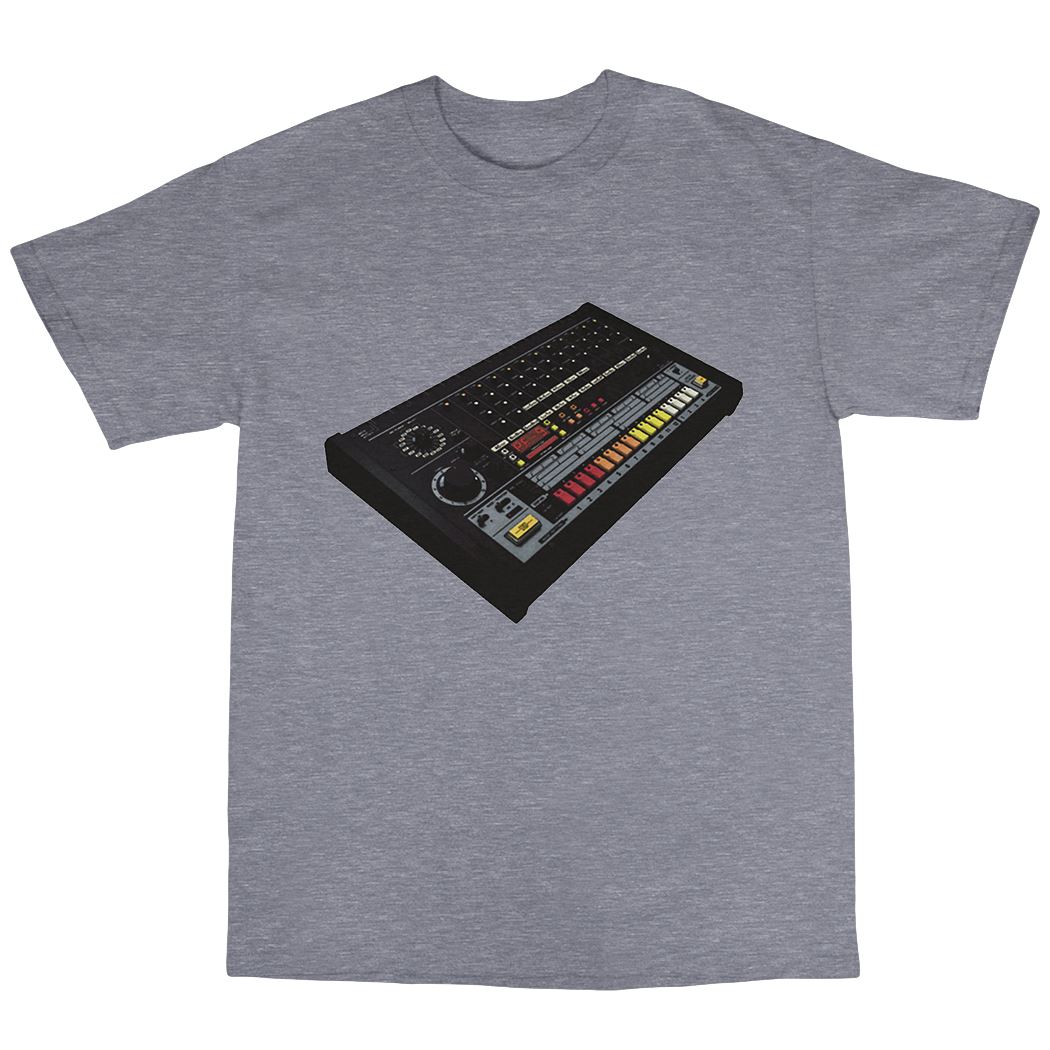 TR-808-T-Shirt-100-Cotton-Moog-808-909-Acid-House-Drum-Machine