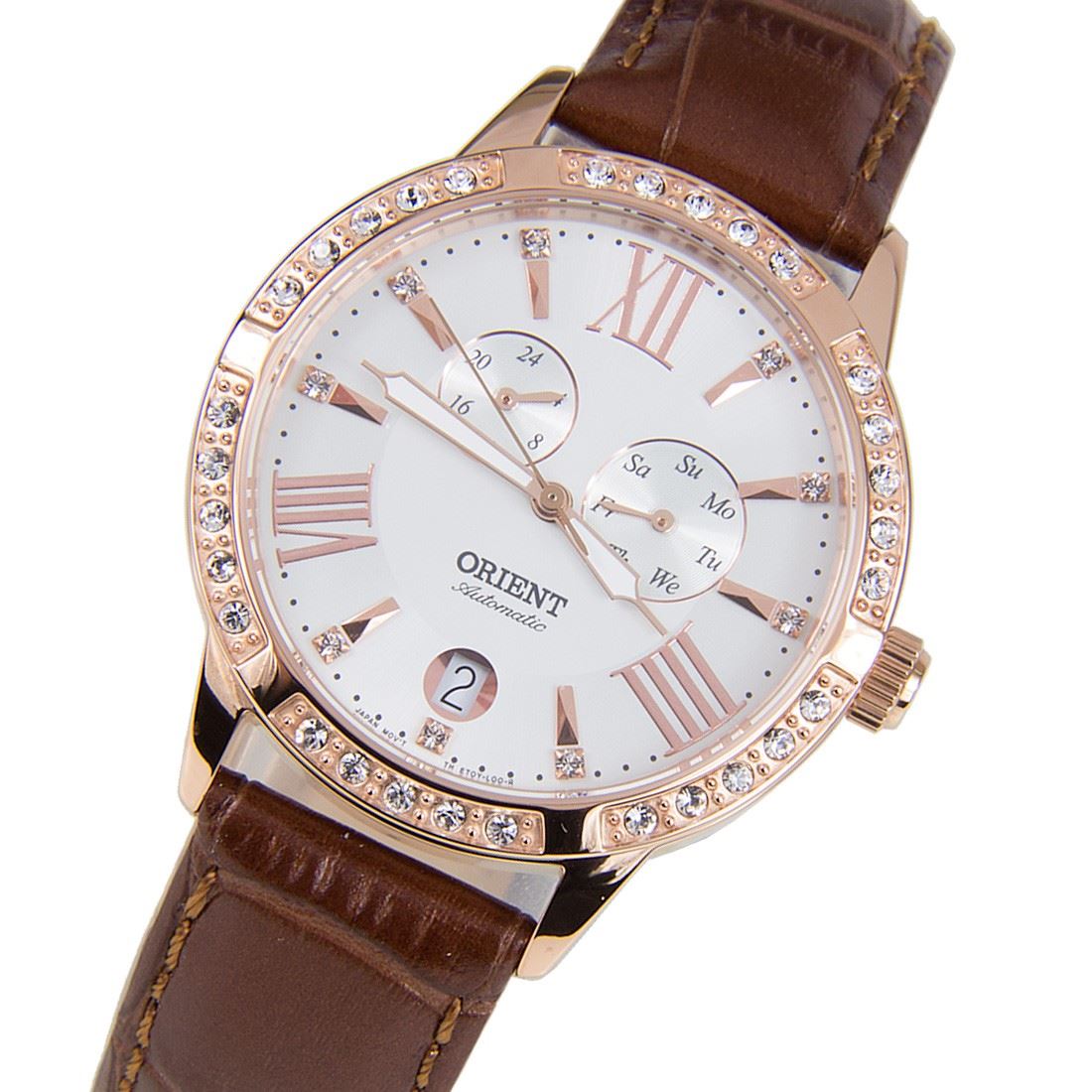 Orient Automatic Ladies Self Winding Dress Watch FET0Y001T ET0Y001T eBay