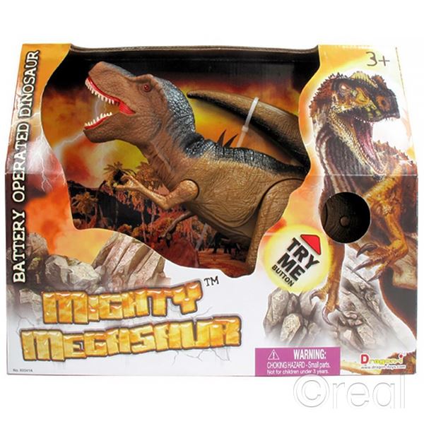 New Mighty Megasaur Remote Controlled Or Battery Dinosaur TRex