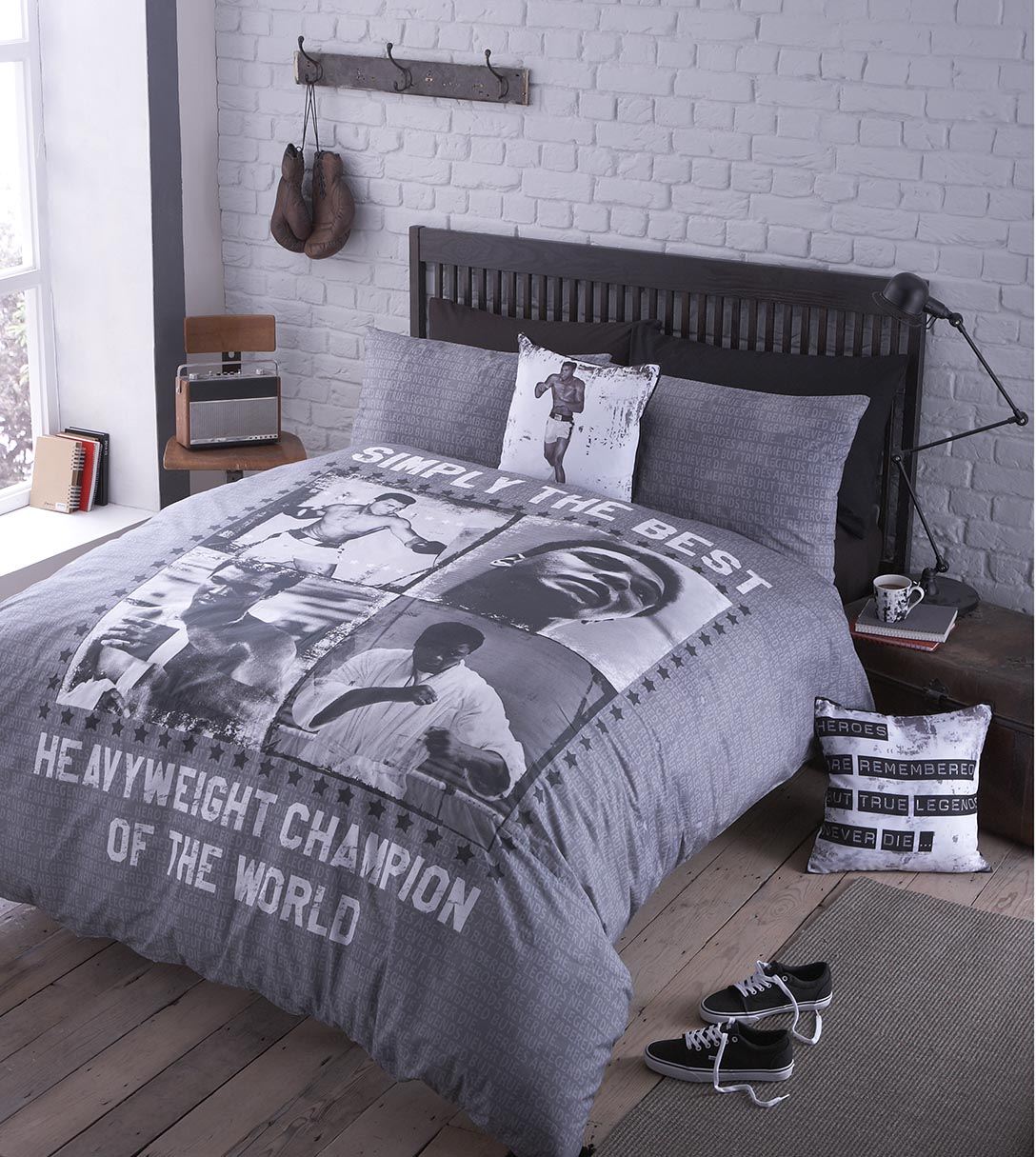 Boxing Hero Muhammad ALI True Legends Heavyweight Champion Duvet