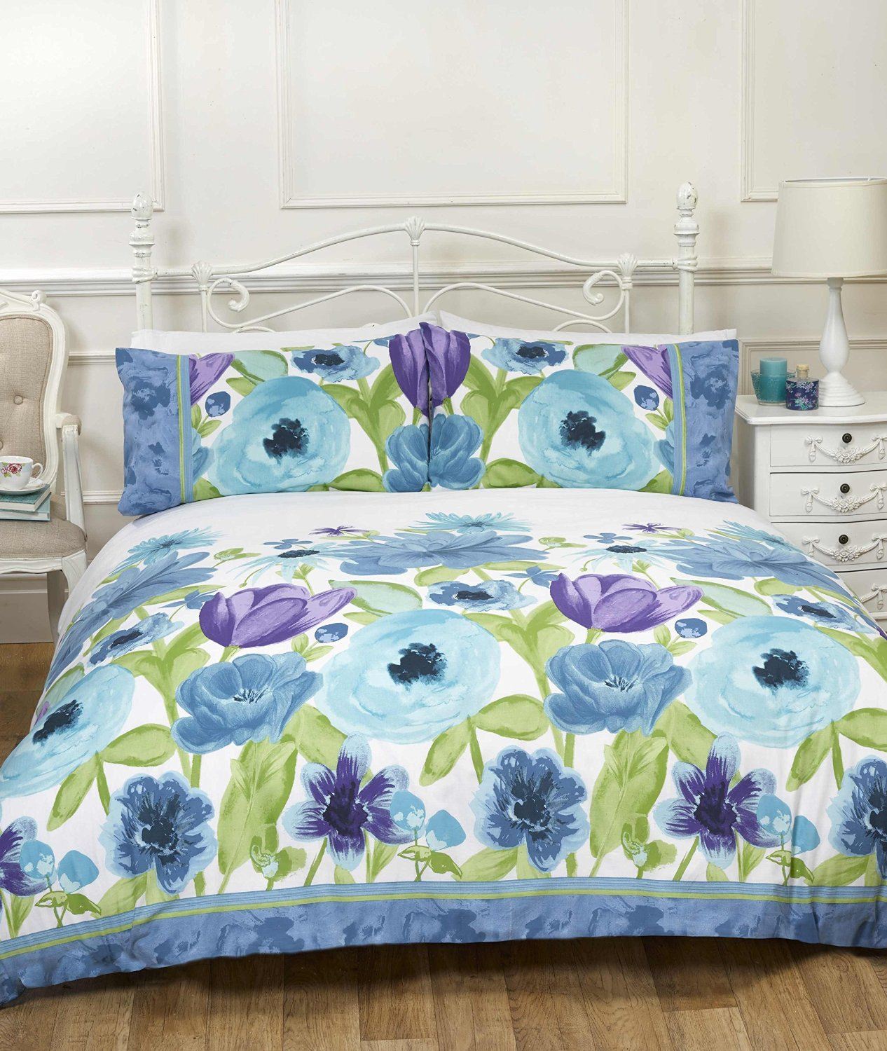 Girls Single Bedding Age 3 To 13 Duvet Cover Fun Bright Designs 135cm x