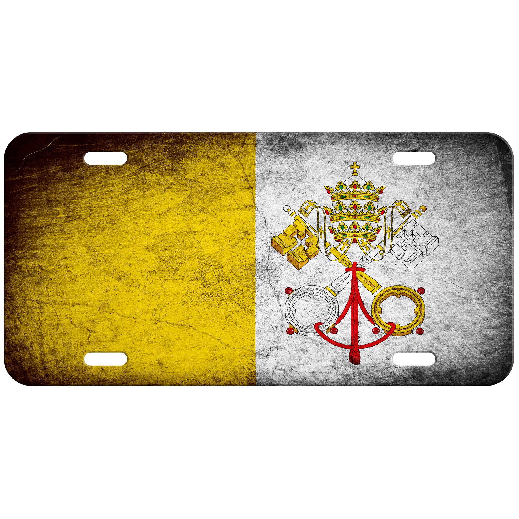 License Plate Flag of Vatican City Holy See Choose your design eBay