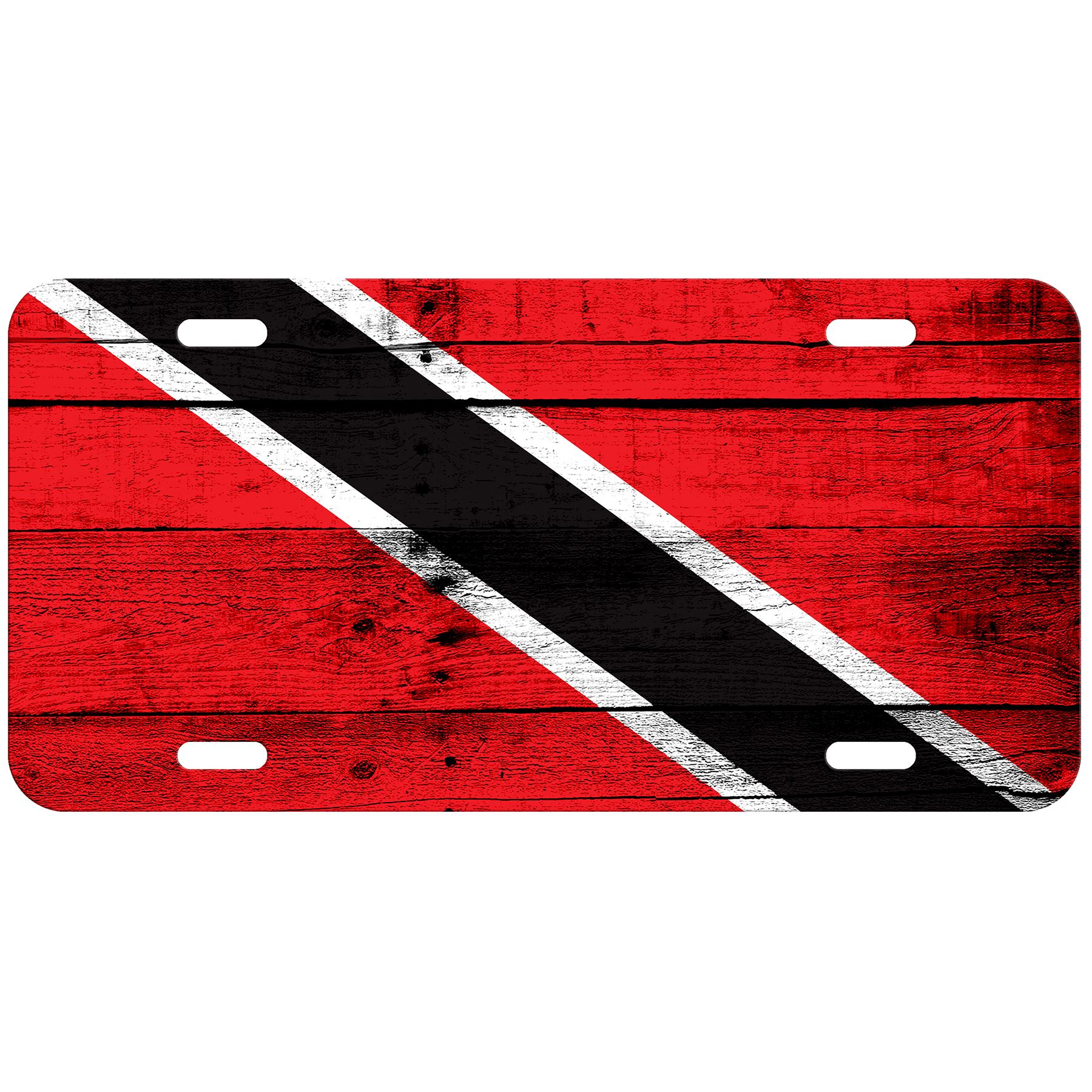 License Plate Flag of Trinidad & Tobago Choose your design eBay