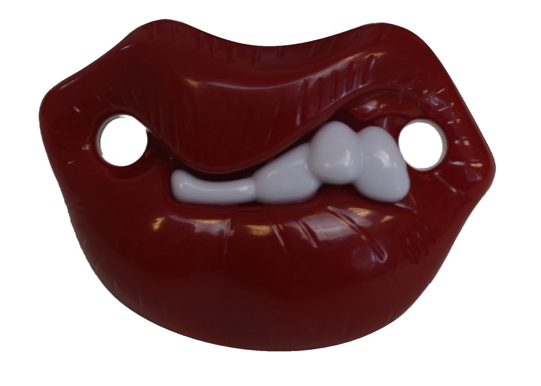 Babies Novelty Dummy Funny Teeth Childrens Pacifier Comedy Lips Baby