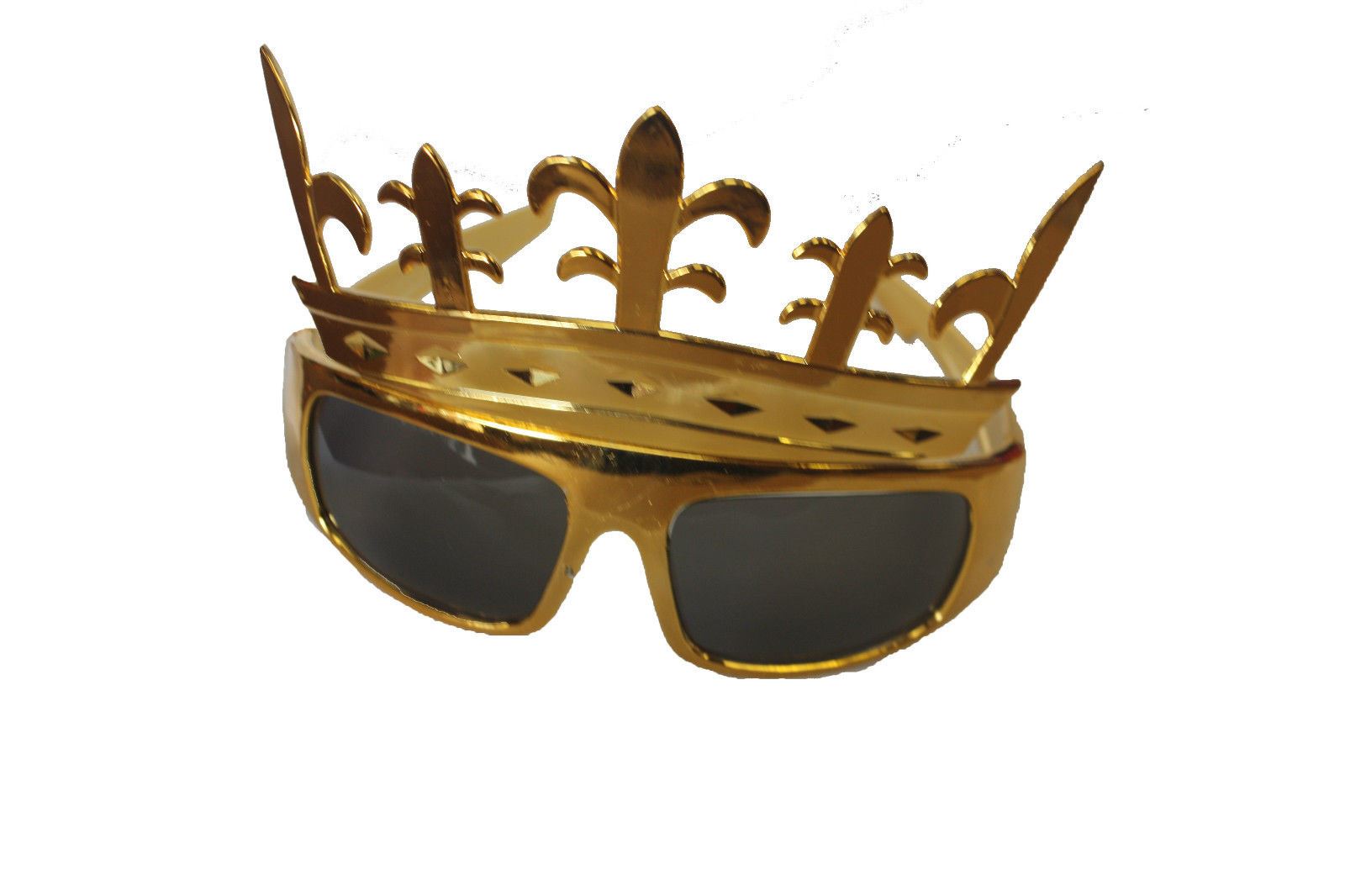 The Kings Crown Glasses 1960s Rock n Roll Fancy Dress Prince Sunglasses
