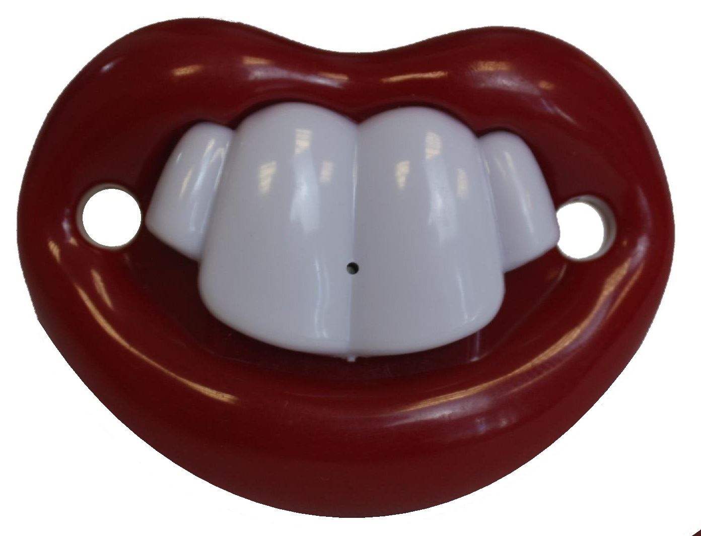 Babies Novelty Dummy Funny Teeth Childrens Pacifier Comedy Lips Baby