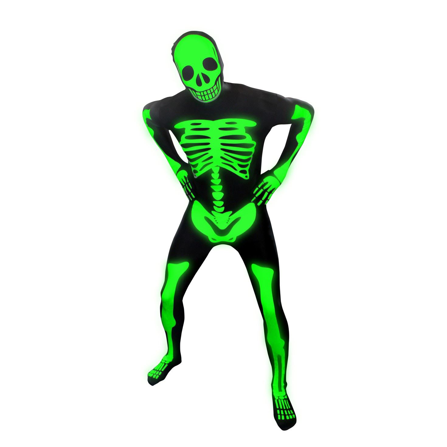 Childrens Halloween Scary Morphsuit Skin Fancy Dress Costumes eBay