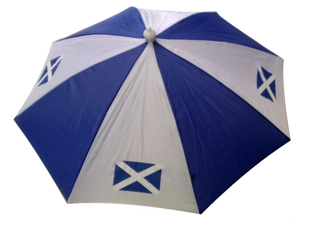 Country Football Supporter Umbrella Hat Brolly England Ireland Scotland