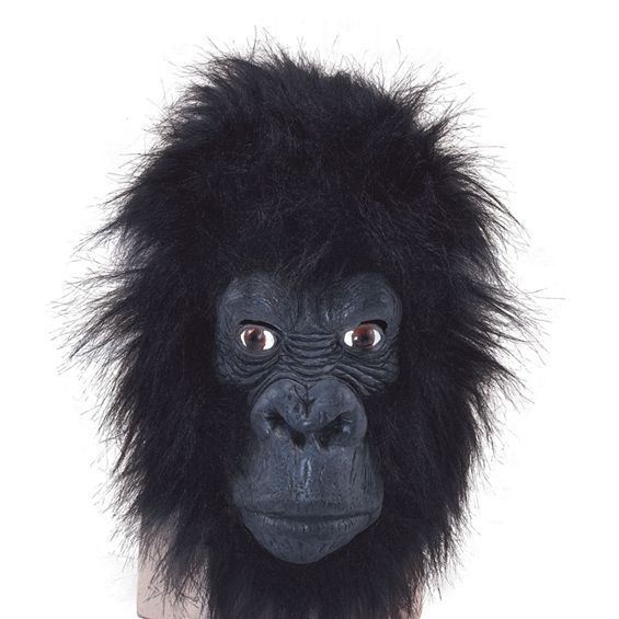 Full Head Rubber Latex Animal Zoo Masks Safari Fancy Dress Costume