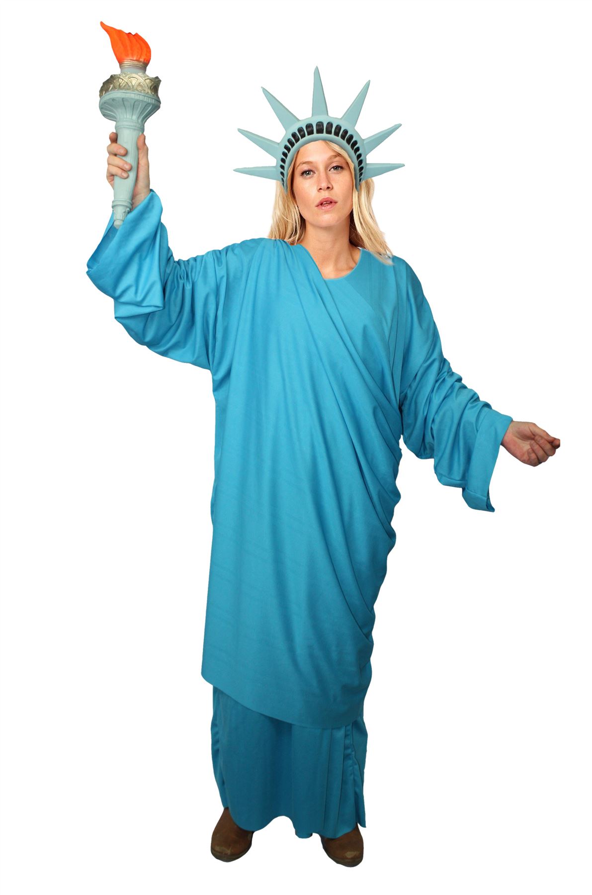 Unisex Statue Of Liberty Costume American Sculpture Fancy Dress USA eBay