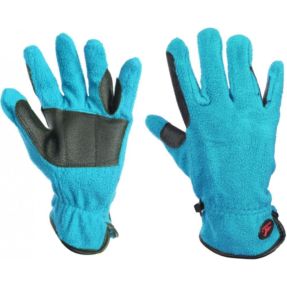 Red Horse Equestrian Warm Winter Imitation Leather Grip