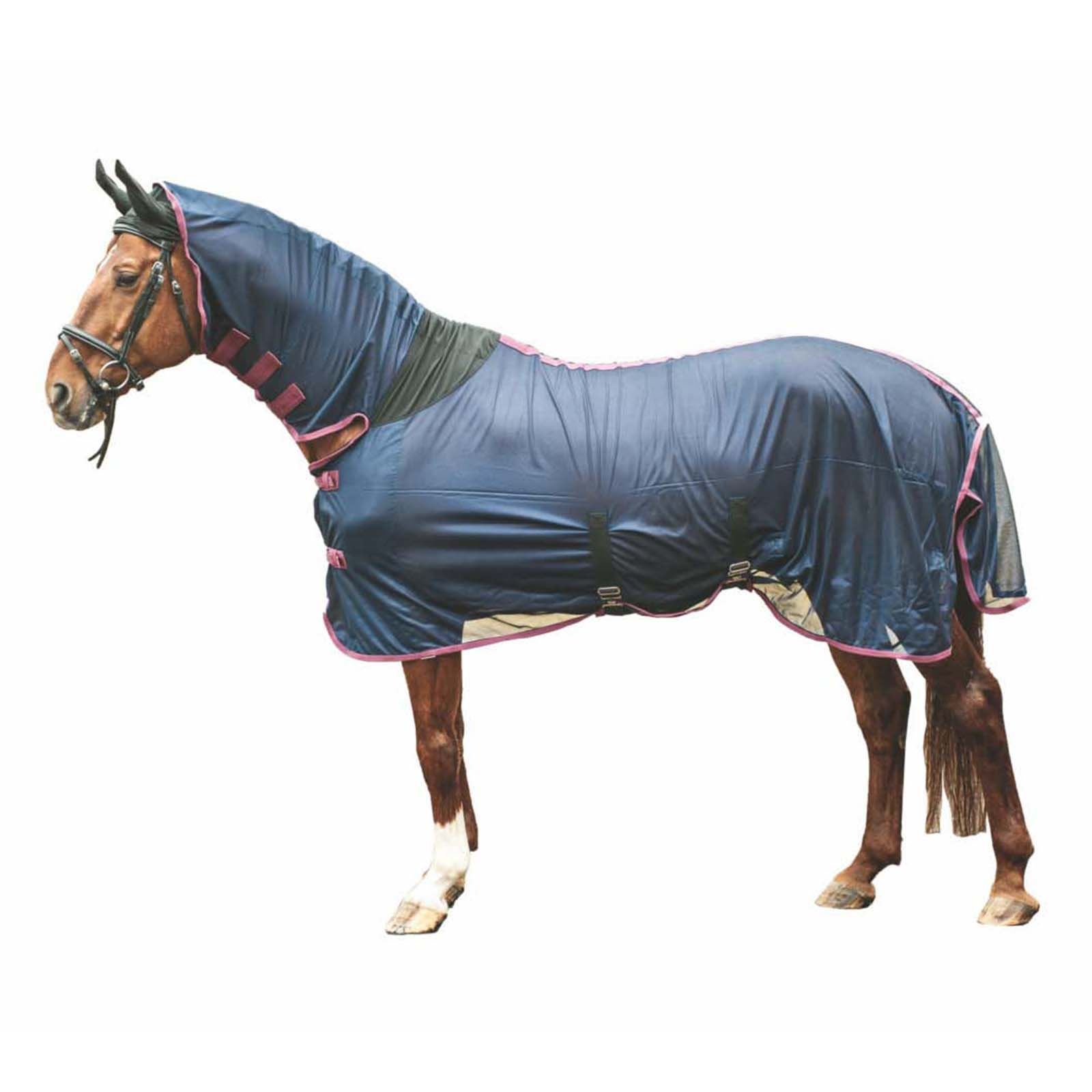 HKM Fly Sheet Spring Combo Leg Straps Flies & Insects Horse Protection