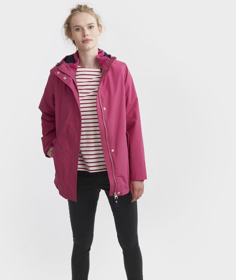 Joules All Weather Jacket Womens 3 In 1 Quilted Inner Hooded