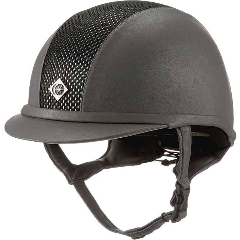 Charles Owen AYR8 Fau Leather Horse Riding Dressage Showing Safety