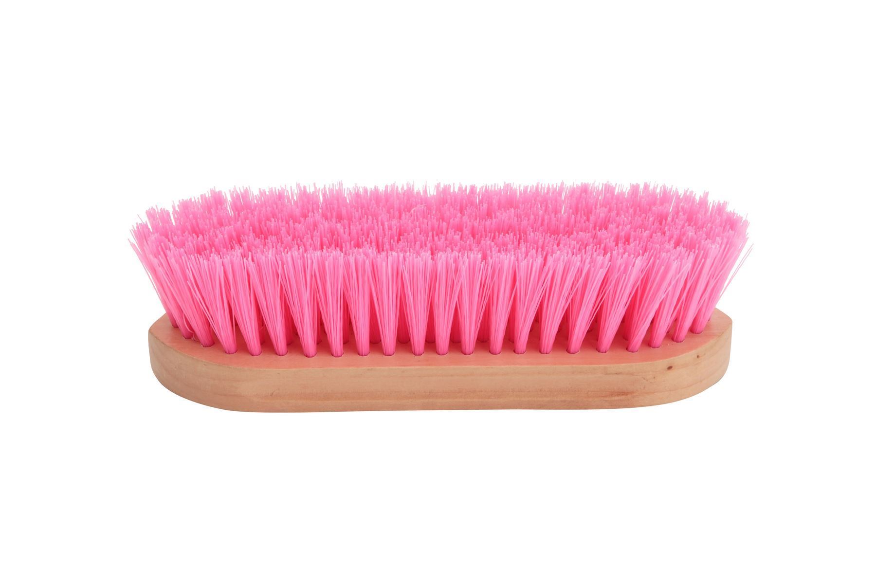 Horka Equestrian Wood Hard Dandy Brush Horse Calming Sweat Removing