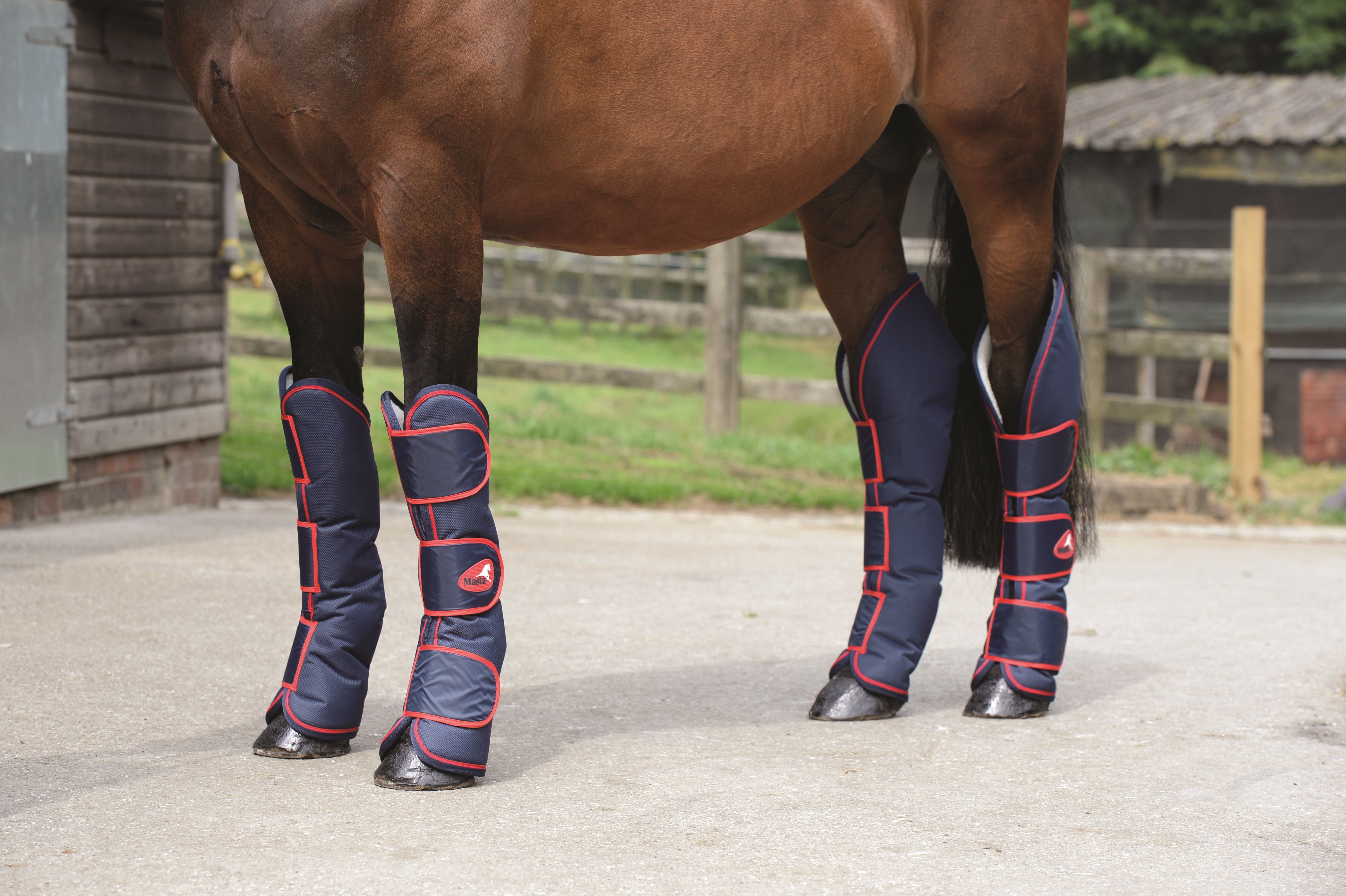 Masta Equestrian Horse Protection Mhb021 Travel 1200D Fleece Lining Boots