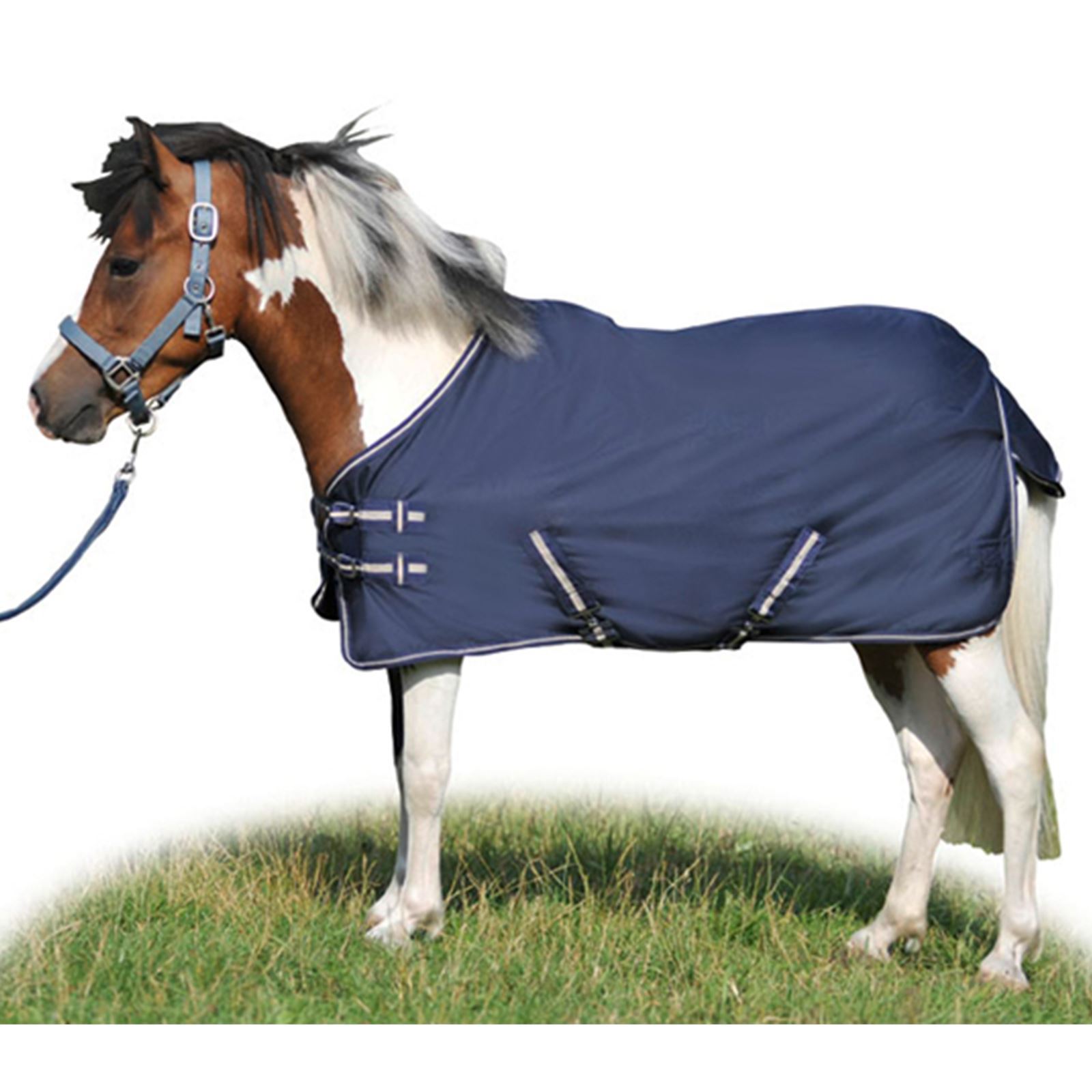HKM Turnout Rug Economic With Fleece Lining Waterproof Horse Protection
