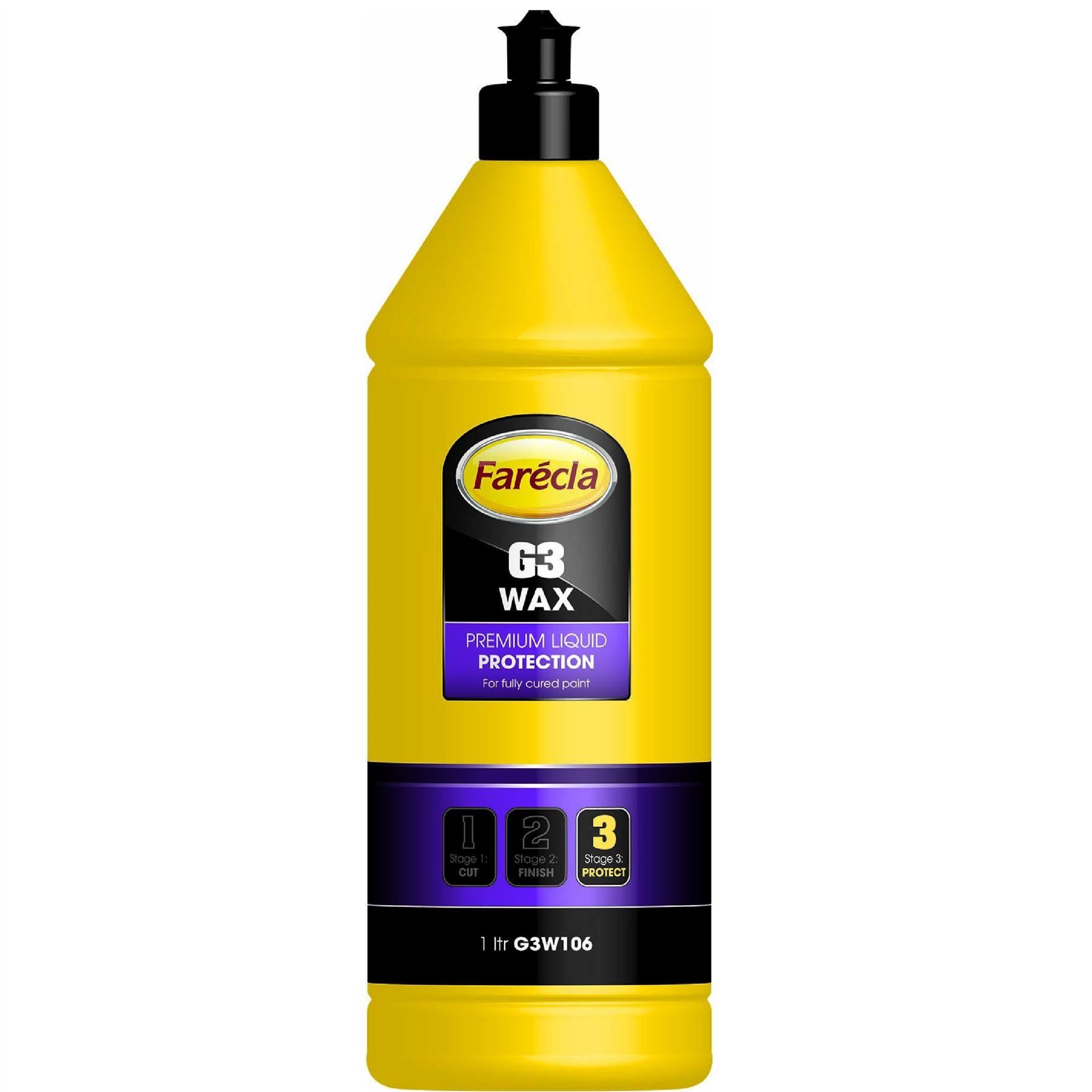 2x Farecla G3 WAX Liquid Polish High Gloss Protection Long Lasting