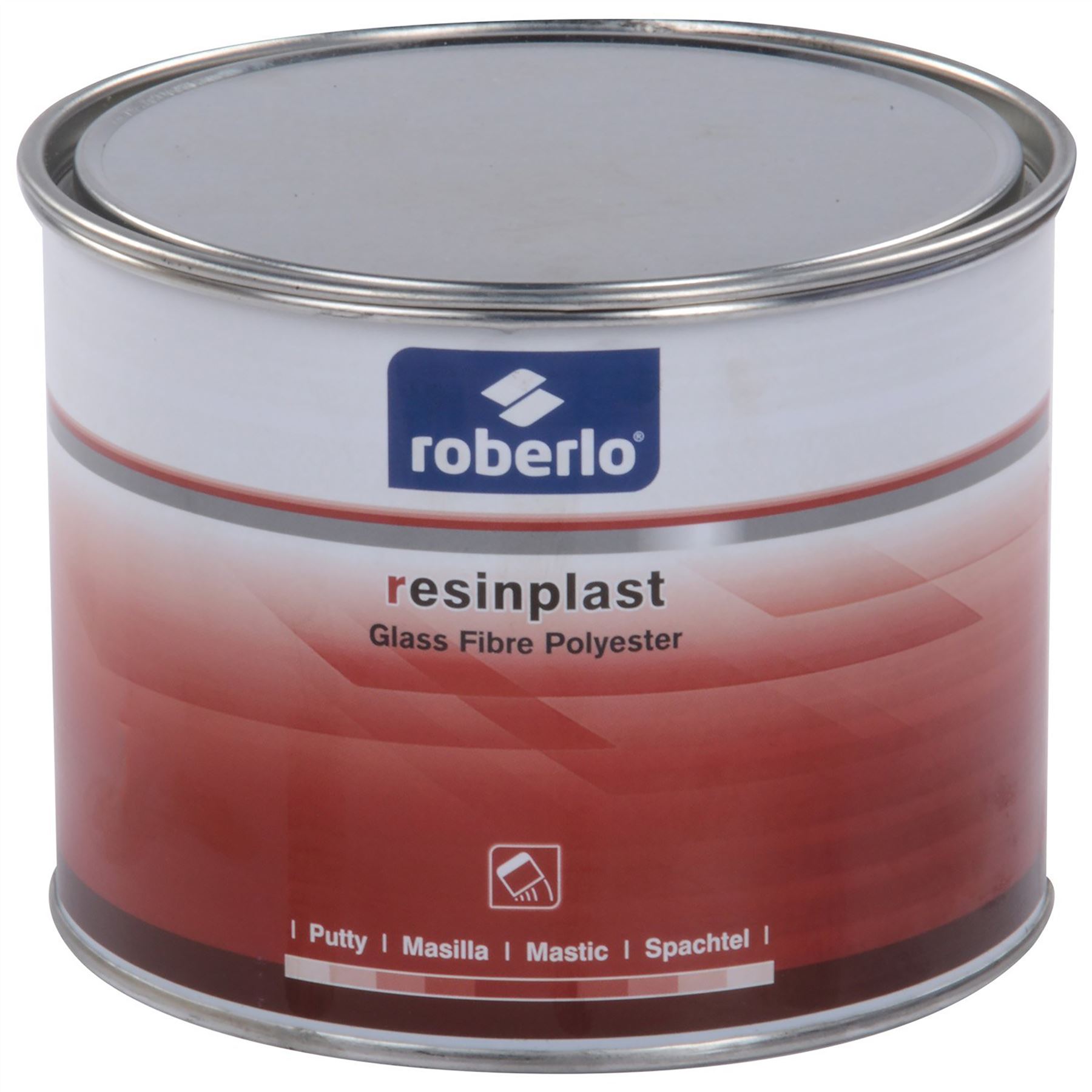 Roberlo Resinplast Fibreglass Bridging Body Filler 2.5kg Glass Fibre