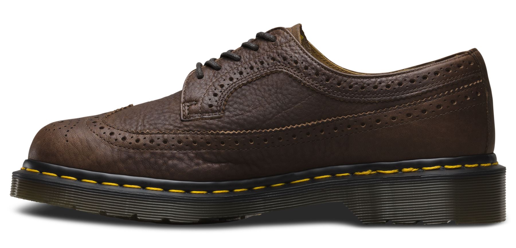 Dr Martens Mens 3989 Brogue Wing Premium Leather Formal 5 Eye Shoes eBay