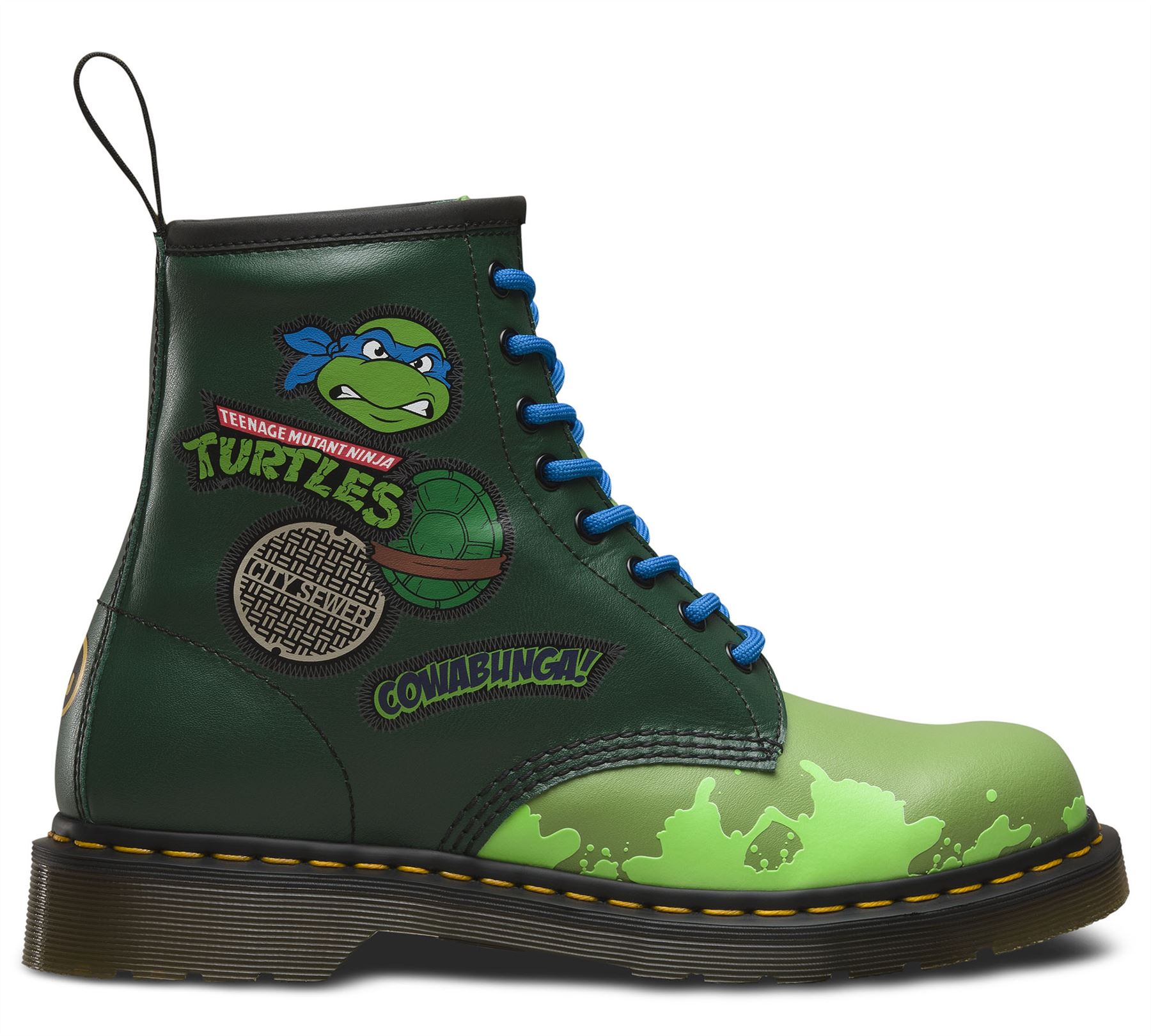 Dr Martens Unisex Adult TMNT Teenage Mutant Ninja Turtles