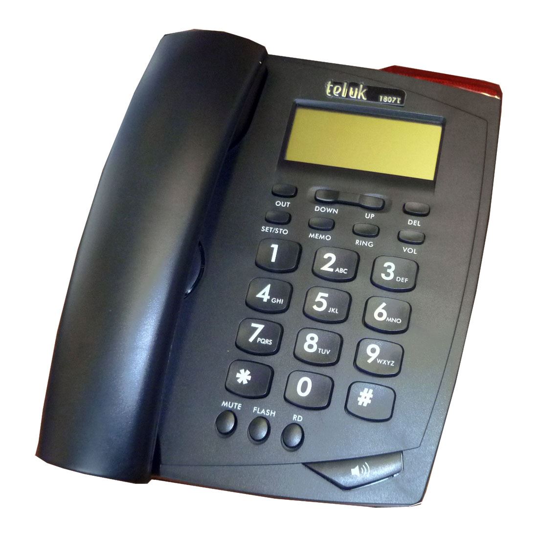 Extra Large display. 10 number memory. Hands Free Speakerphone