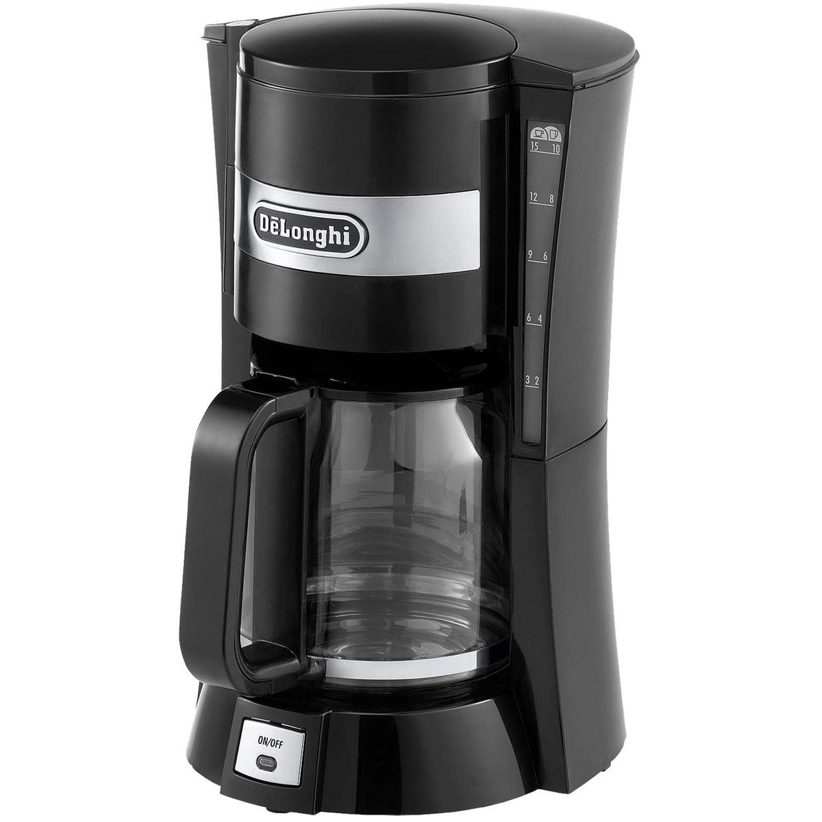 Delonghi ICM15210 Black 10 Cup 1.3L 900W Filter Coffee Maker Machine New 8004399327023 eBay