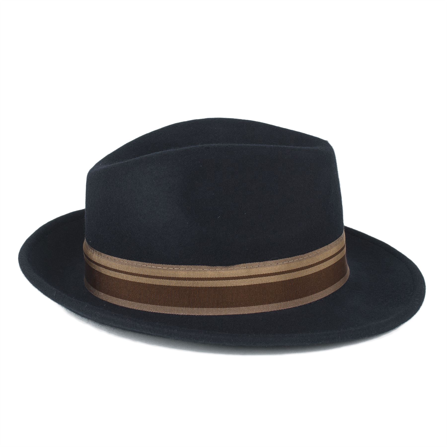 Mens Women Made In Italy Wool Felt Waterproof Crushable Wide Brim