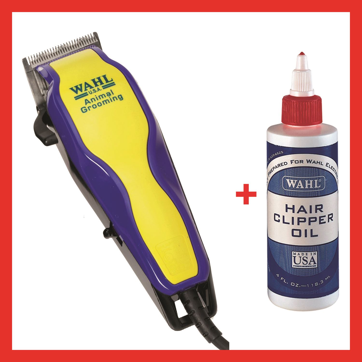 Wahl 9269810 3310 Electric Pet Animal Clipper Trimmer Kit Free Shaver