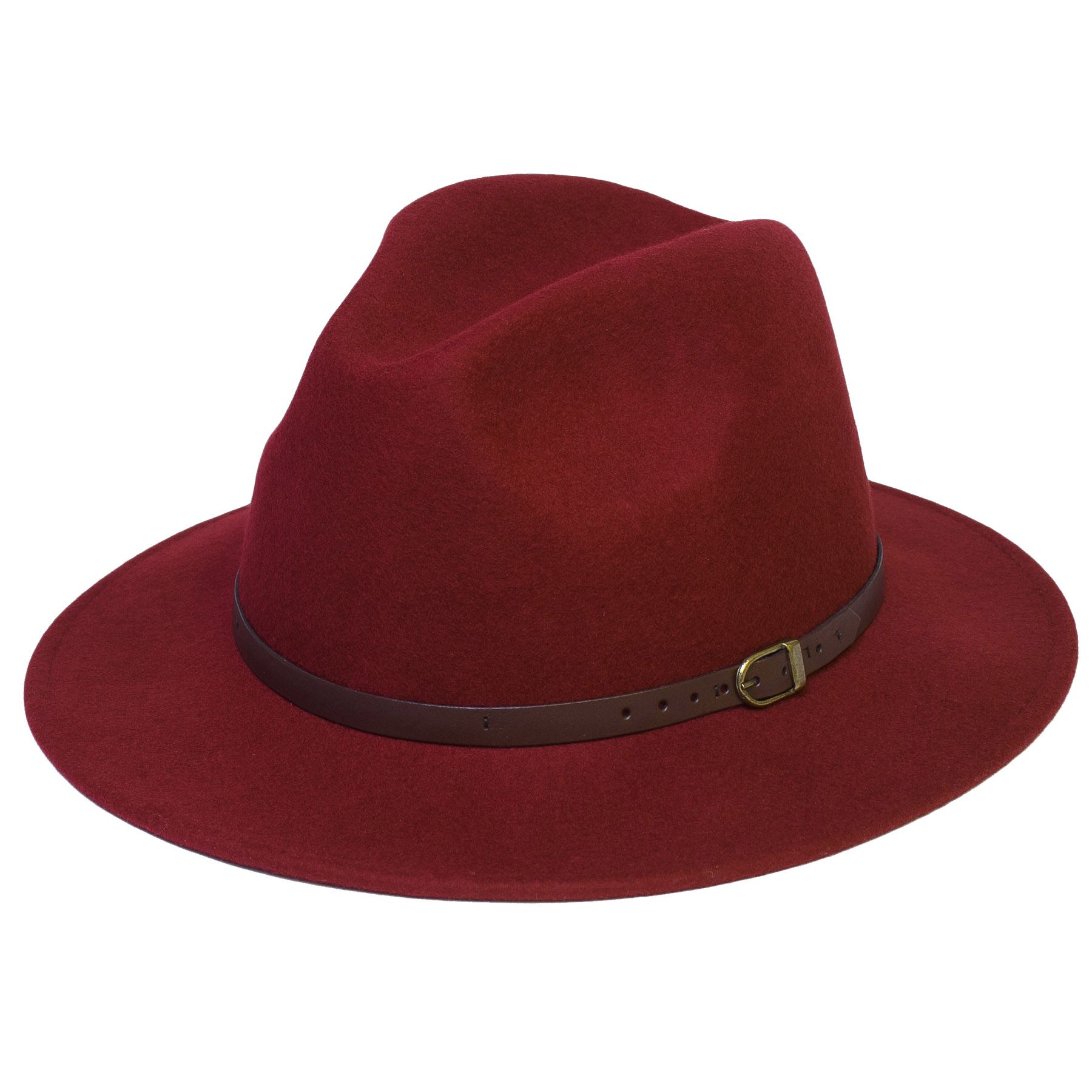Mens Women Wool Vintage Felt Fedora Wide Brim Panama Hat Cap New eBay