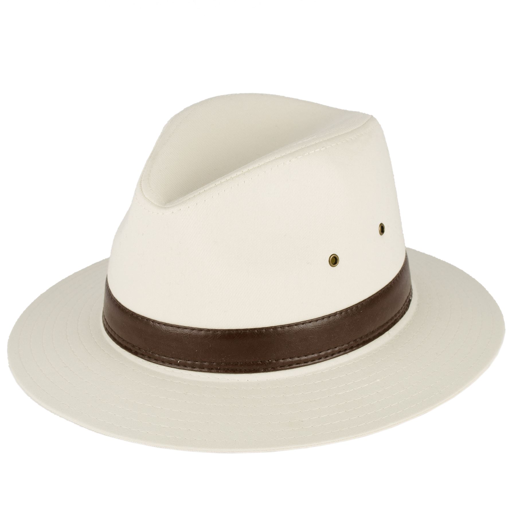 Ascentix Herren Fedora Hut - Wollmischung Mit Fischgrätenband Für Alle Jahreszeiten