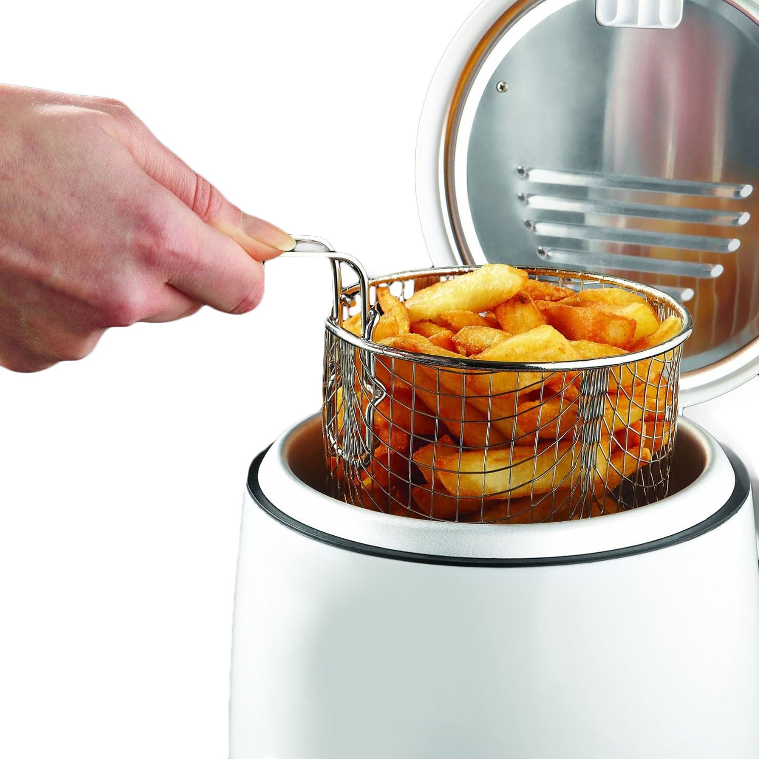 Russell Hobbs 18238 Electric 0.9L Compact Deep Fat Fryer Cooker New eBay