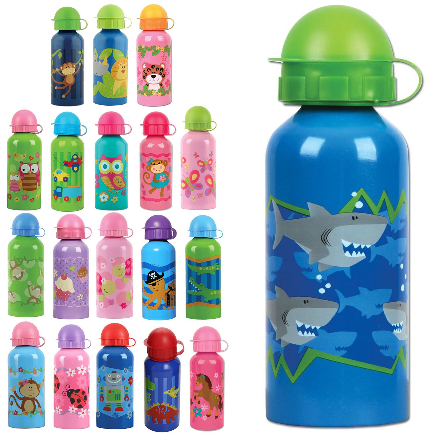 Stephen Joseph Children Kids Travel Drink Water Juice Drinking Bottle