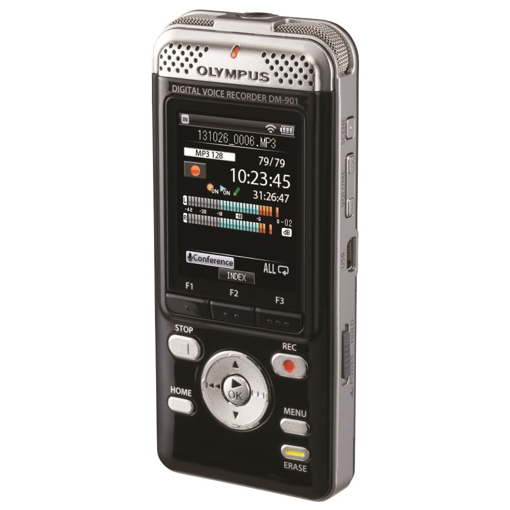 Olympus DM901 WiFi 4GB Digital Voice Recorder Dictaphone Dictation