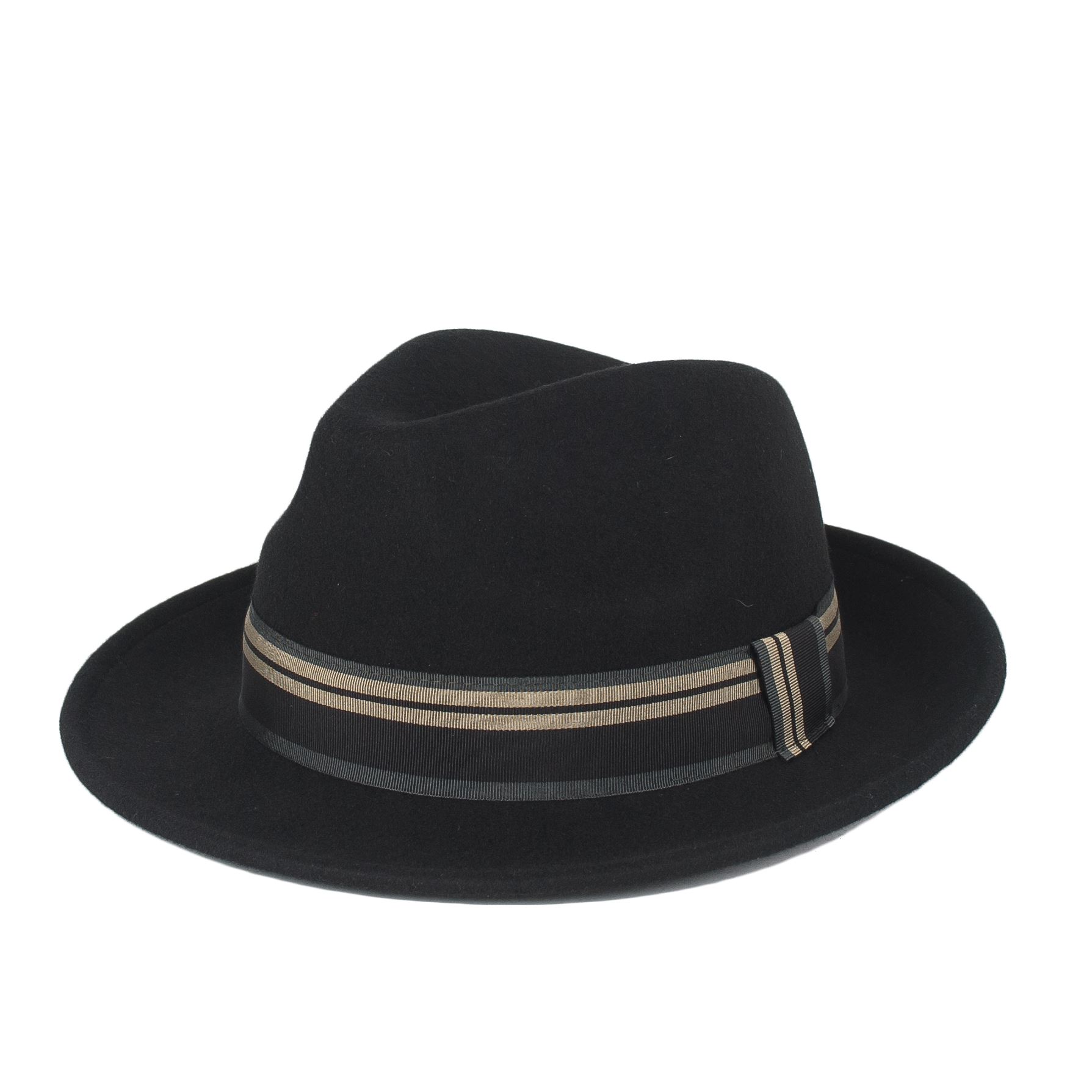 Mens Women Made In Italy Wool Felt Waterproof Crushable Wide Brim