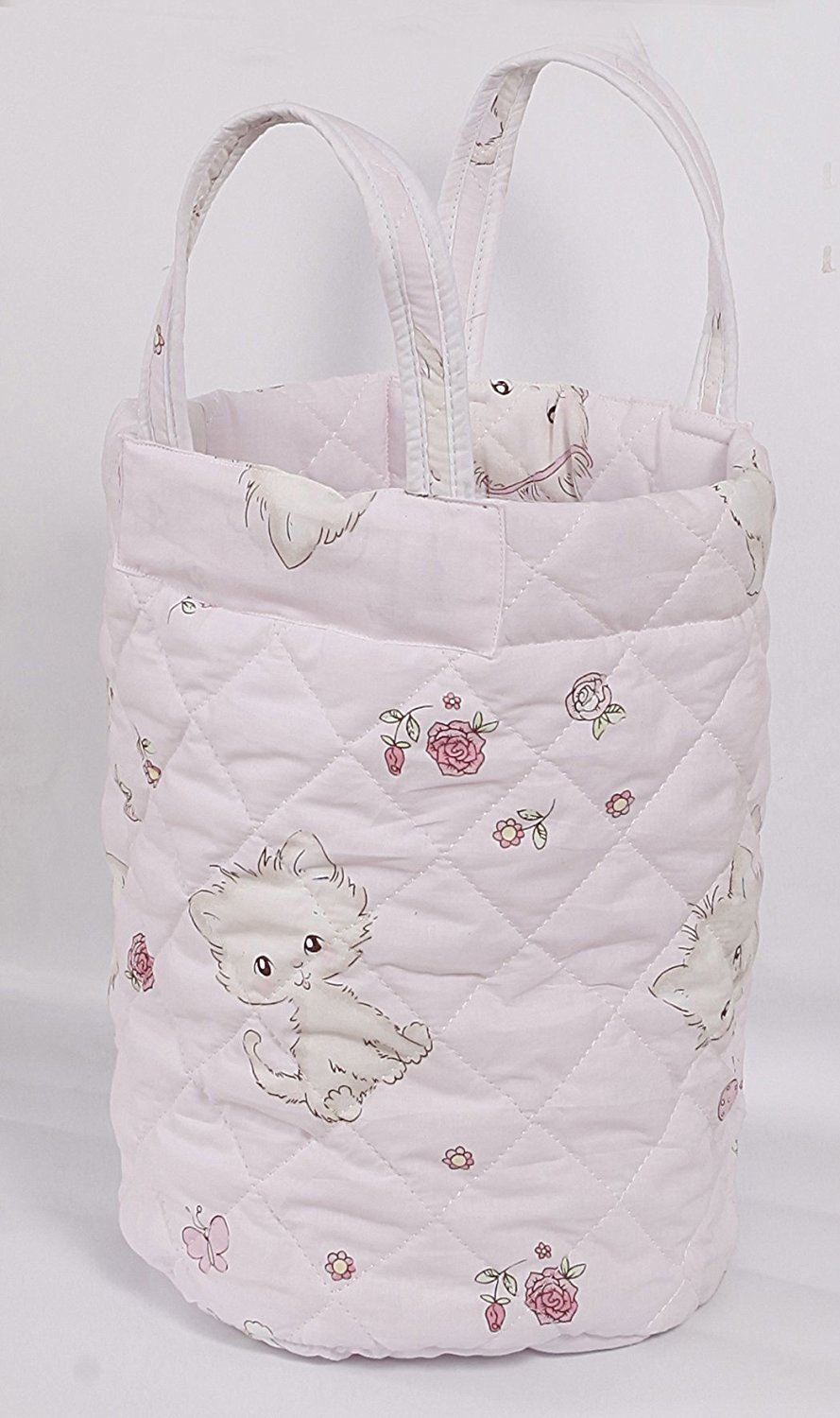 Love 2 sommeil Nursery Bébé Jouets Rangement Rond Panier Sac