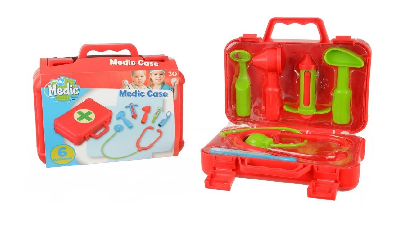 UNISEX KIDS DOCTOR DRESS UP SET WITH MEDICAL KIT FANCY DRESS COSTUME