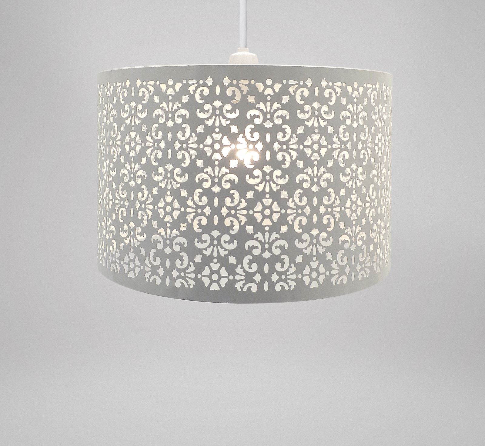 Large Metal Laser Cut Chandelier Universal Ceiling Light Shade Lamp Large Metal Laser Cut Chandelier Universal Ceiling Light