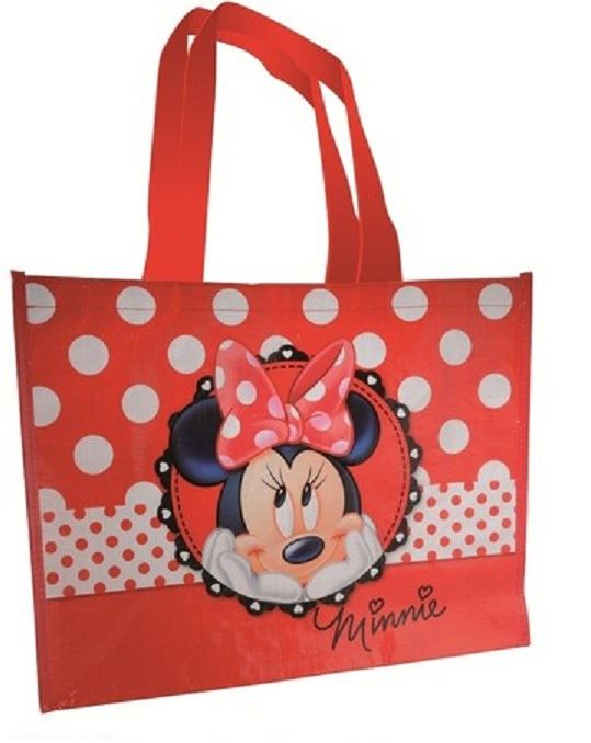 Minnie mouse shopping bag Minnie Mouse Ears style Polka dots Cosmetic bag Disney Mickey and Minnie Mouse Character 12 Premium Quality Party Favor Reusable Goodie Small Gift Bags by Mickey & Minnie Mouse.