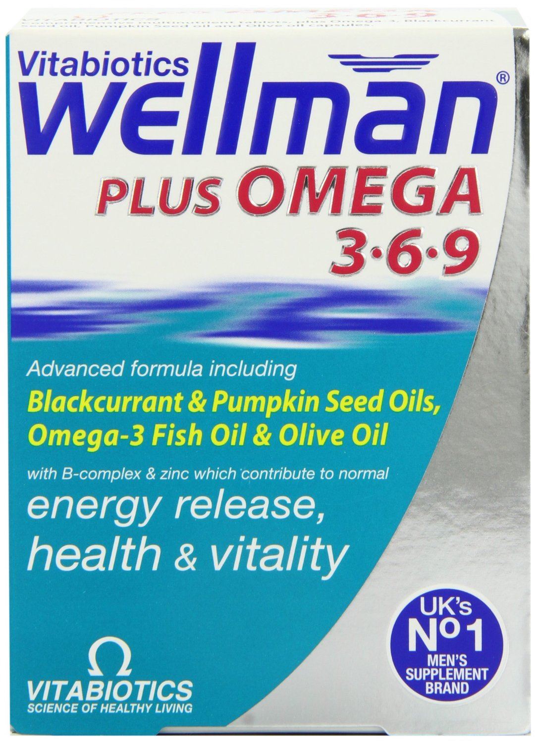 Vitabiotics Wellman Plus Omega 3/ 6/ 9 28 Tablets/ 28 Capsules eBay