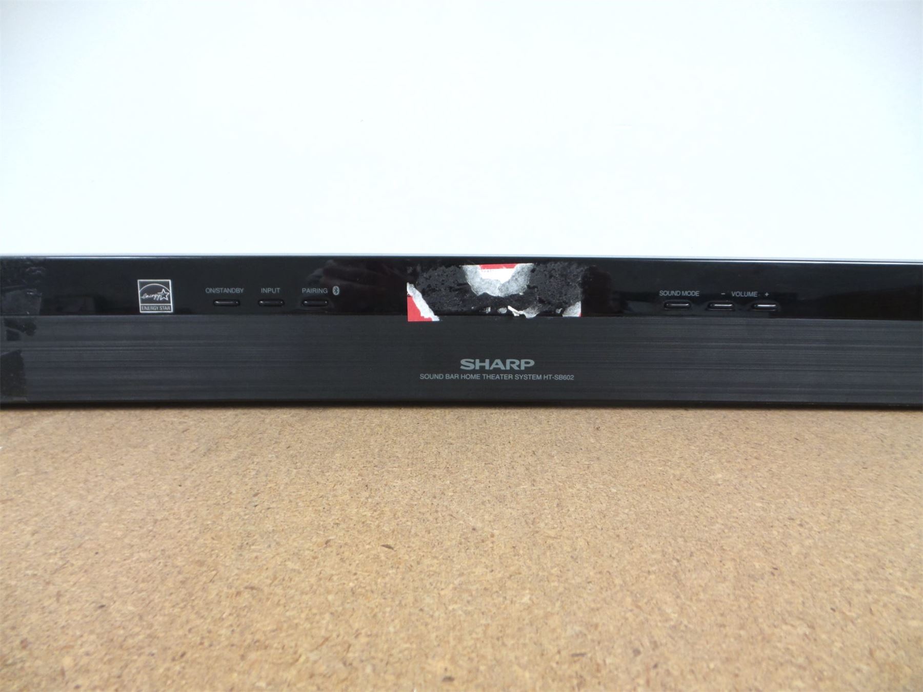 Sharp 2.1 Bluetooth Soundbar with Wireless Subwoofer 310W HTSB602