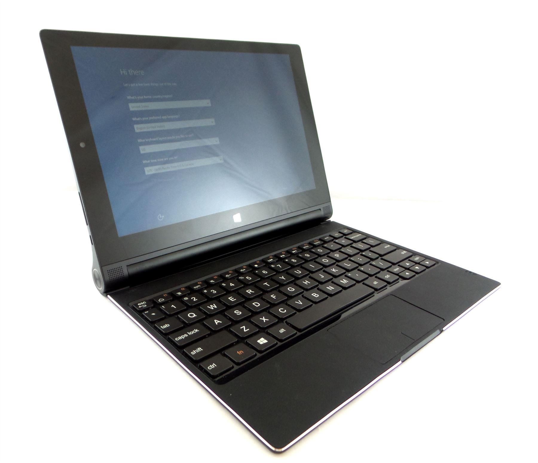 Lenovo Yoga Tab 2 10.1" with Keyboard 32Gb WiFi Windows 10 Black