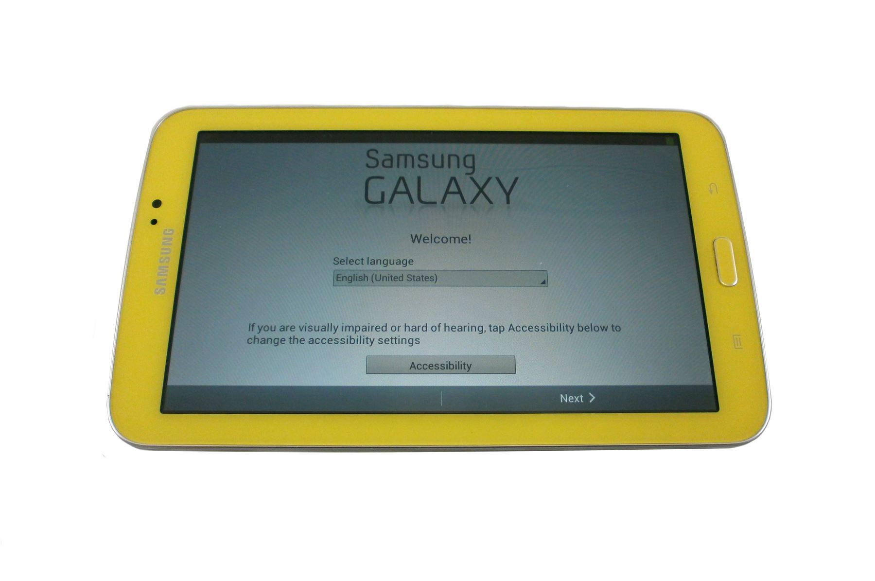 Samsung Galaxy Tab 3 7" Kids Edition Tablet Android 8GB Yellow SMT2105