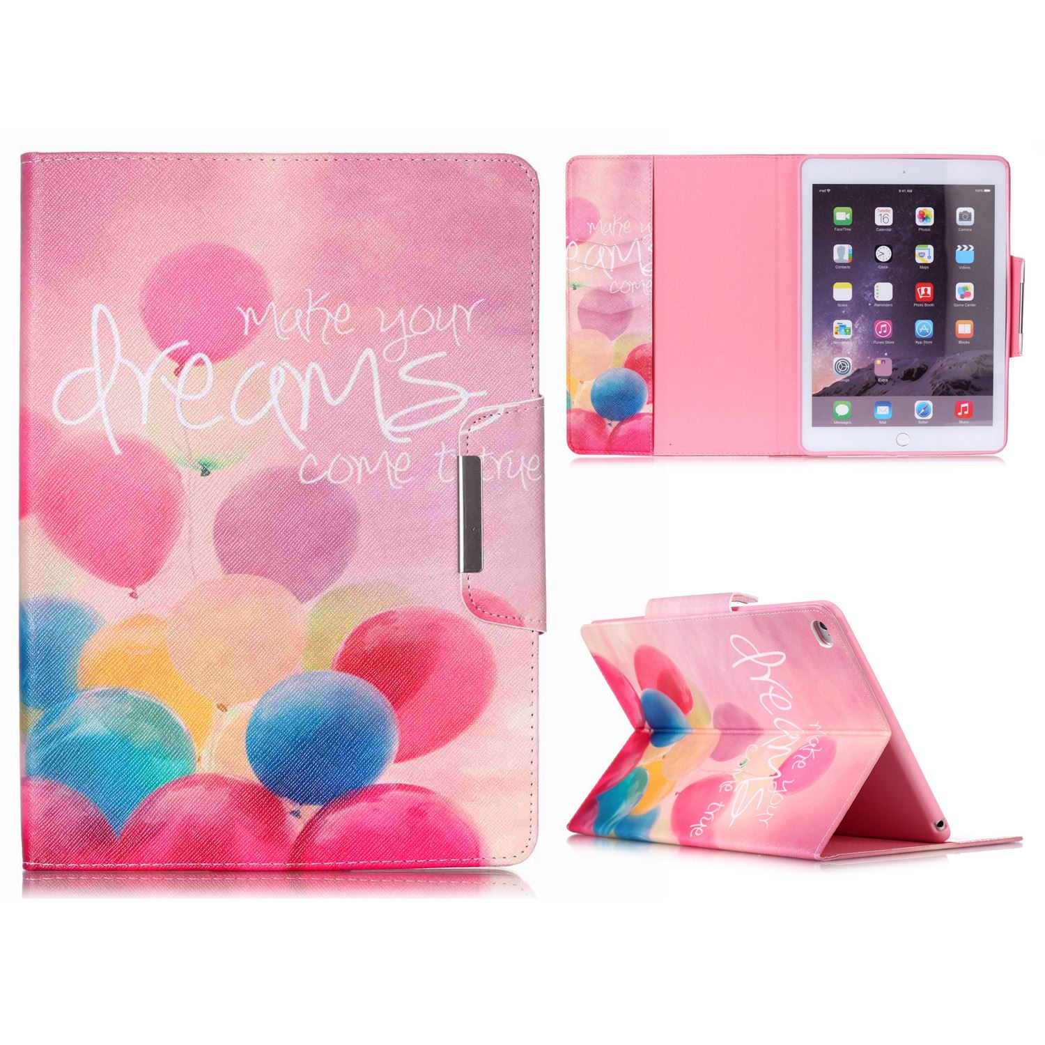 magnetic wallet folding stand cover for apple 234 mini 123 air ebay magnetic wallet folding stand cover for apple 234 mini 123 air ebay