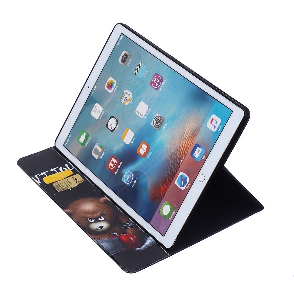 Folding Case for Apple iPad Mini 4 iPad Mini 4 Cover PU Leather Animal